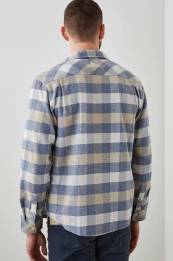 Heren Rails Bos Shirt - Mist Berk Haver Heide