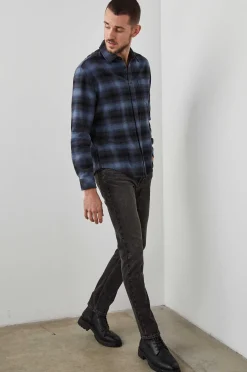 Heren Rails Bos Shirt - Reflectie Wraith