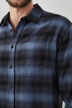 Heren Rails Bos Shirt - Reflectie Wraith