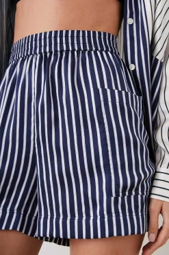 Vrouwen Rails Boxershort - Navy Kent Streep