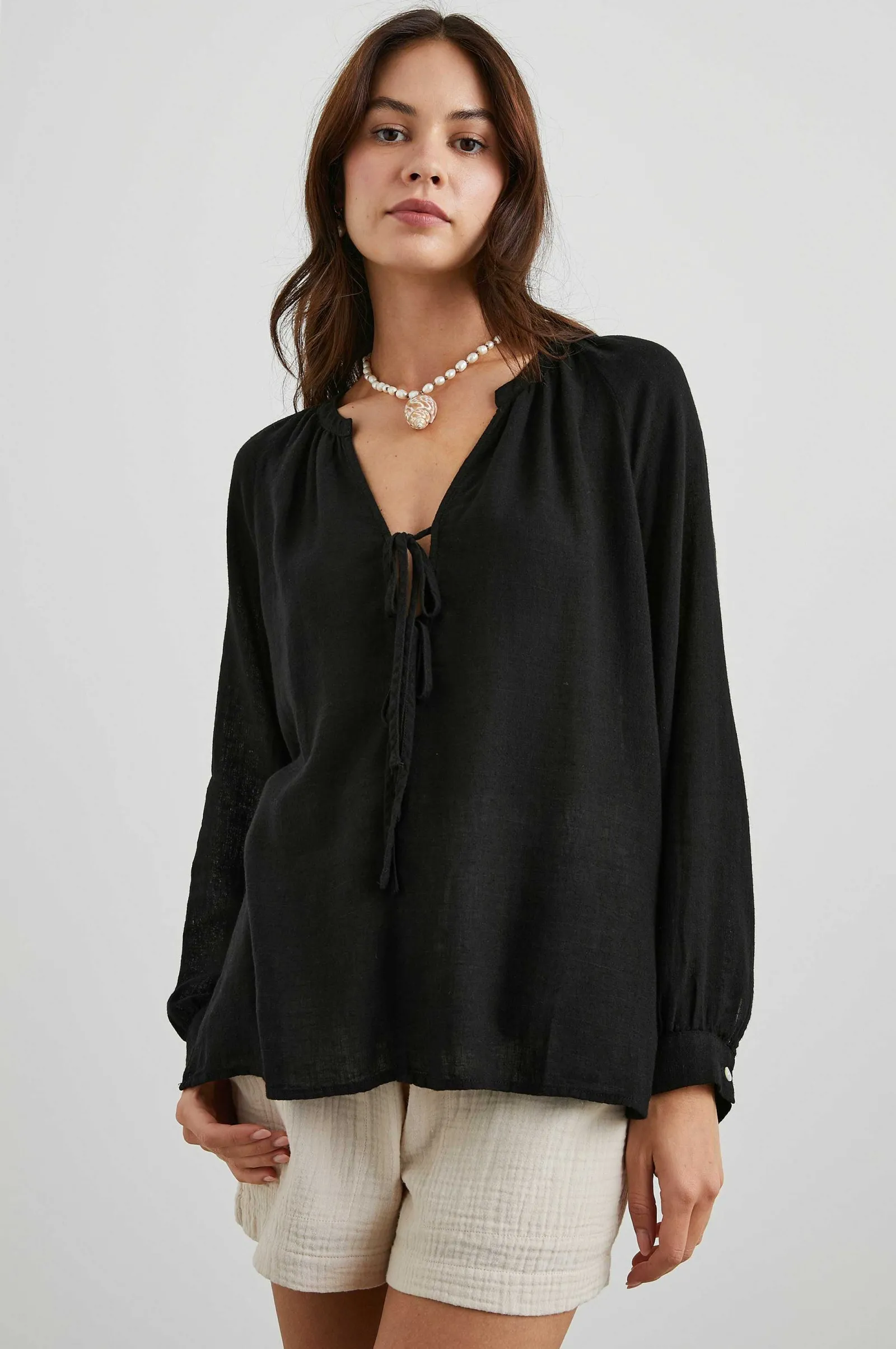 Vrouwen Rails Brielle Top - Zwart