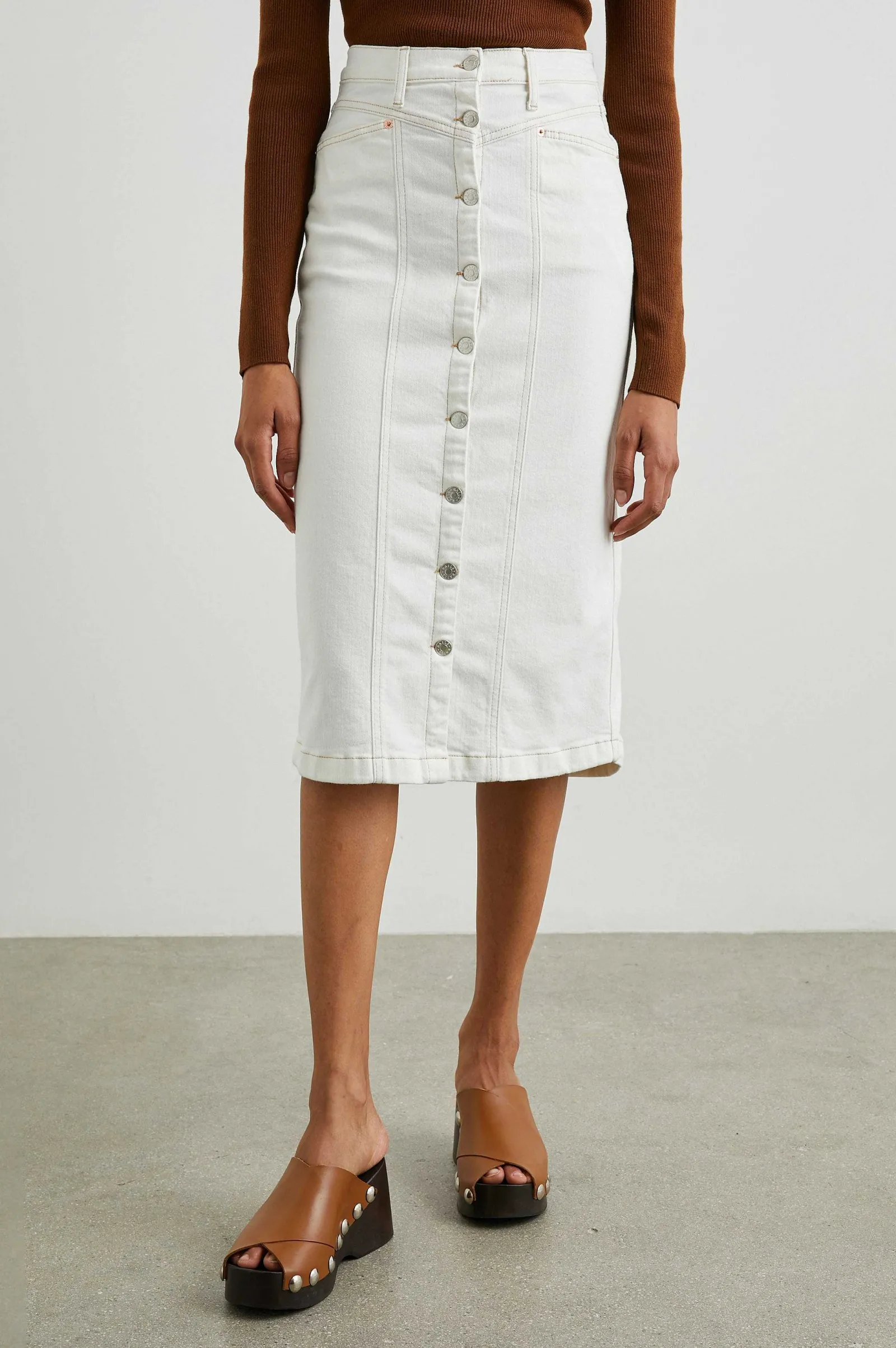 Vrouwen Rails Broadway Rok - Vintage Ecru