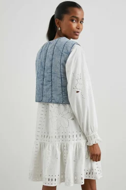 Vrouwen Rails Bronte Top - Medium Bewolken Was