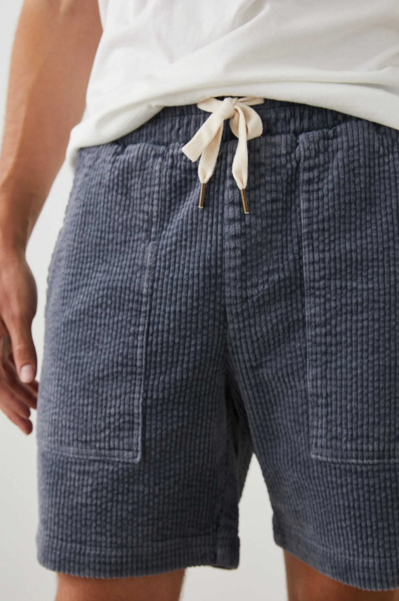 Heren Rails Caleb Kort - Donderblauw