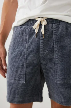 Heren Rails Caleb Kort - Donderblauw