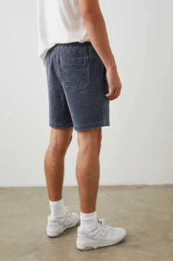 Heren Rails Caleb Kort - Donderblauw