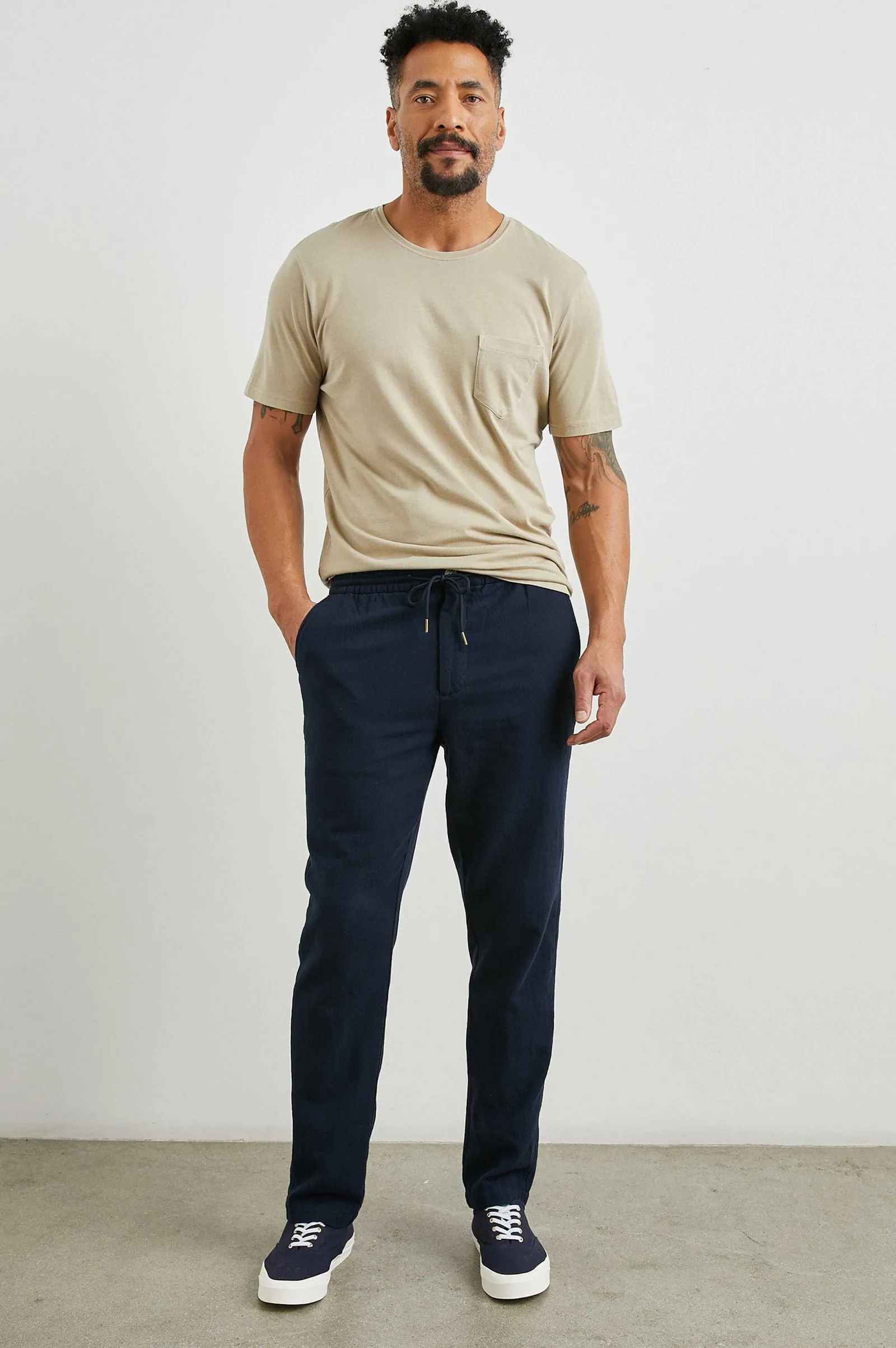 Heren Rails Callum Pant - Diepe Meridiaan