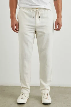 Heren Rails Callum Pant - Ecru