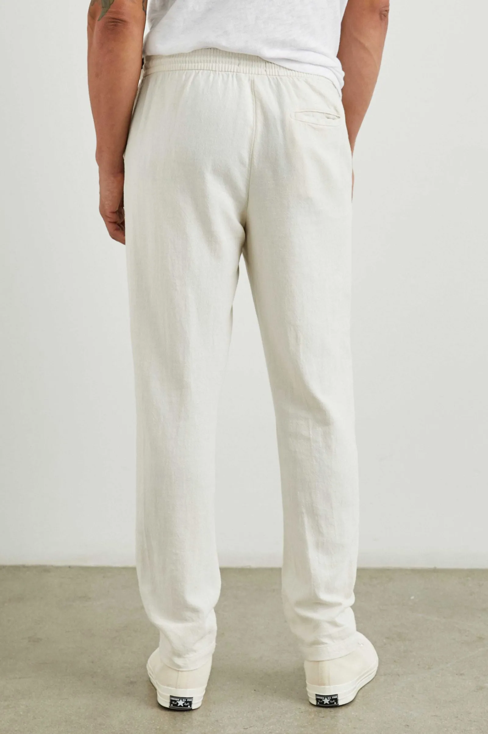 Heren Rails Callum Pant - Ecru
