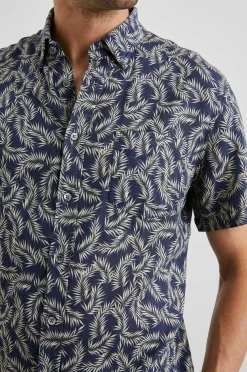 Heren Rails Carson Overhemd - Palm Amerikano Marine