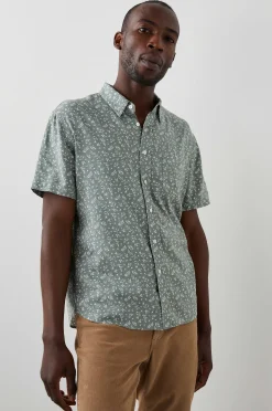 Heren Rails Carson Shirt - Eikelvoeder Munt