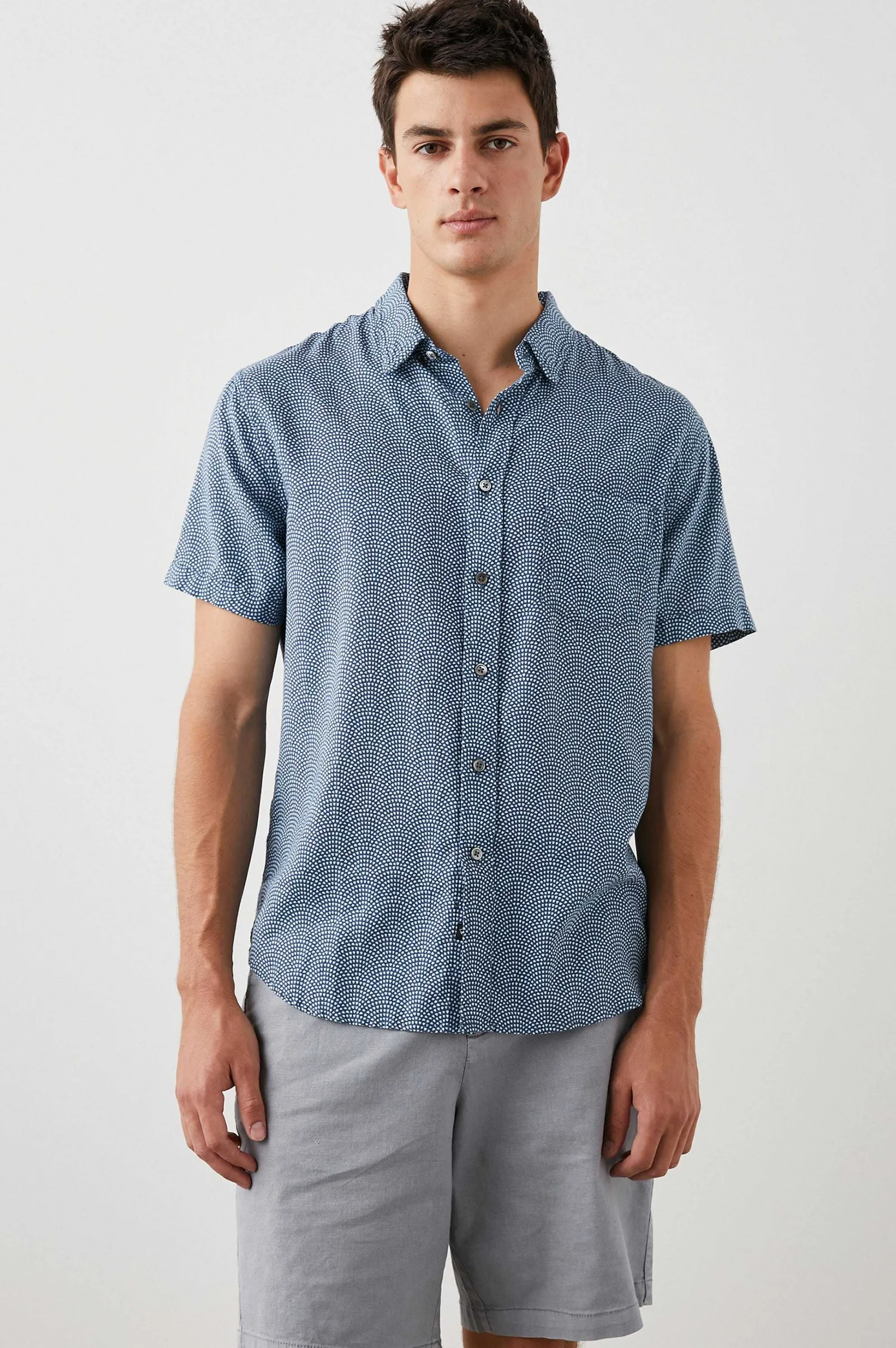 Heren Rails Carson Shirt - Eventide Diepzee