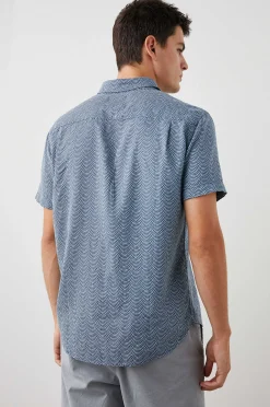 Heren Rails Carson Shirt - Eventide Diepzee