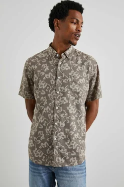 Heren Rails Carson Shirt - Japanse Esdoorn Vervaagd Zadel