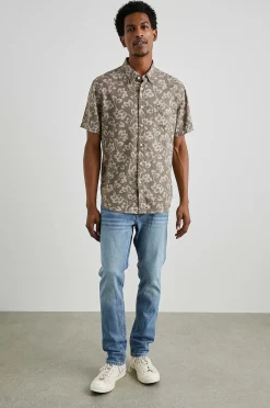 Heren Rails Carson Shirt - Japanse Esdoorn Vervaagd Zadel