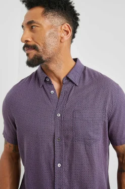 Heren Rails Carson Shirt - Marokkaanse Tegel Nam Toe