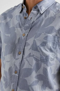 Heren Rails Carson Shirt - Tuin Zand Orchidee
