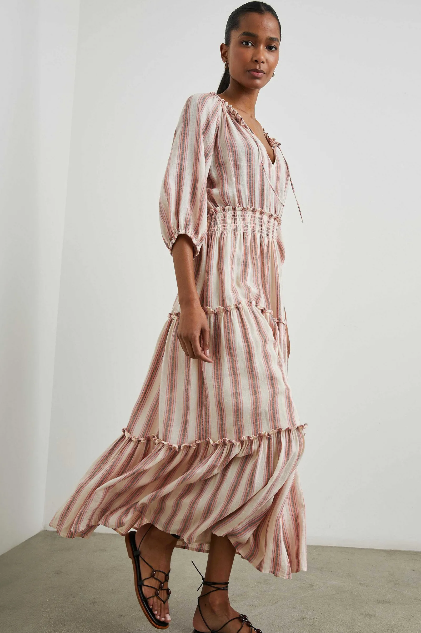 Vrouwen Rails Caterine Jurk - Caminostreep