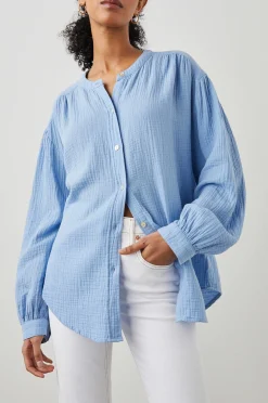 Vrouwen Rails Charlet Top - Vista Blauw