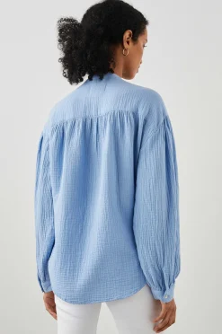 Vrouwen Rails Charlet Top - Vista Blauw