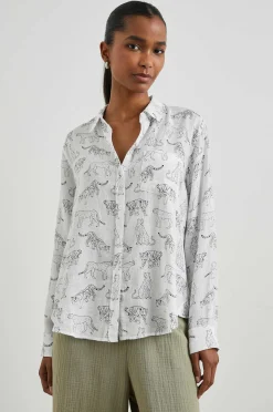 Vrouwen Rails Charli Shirt - Ivoor Jungle Katten