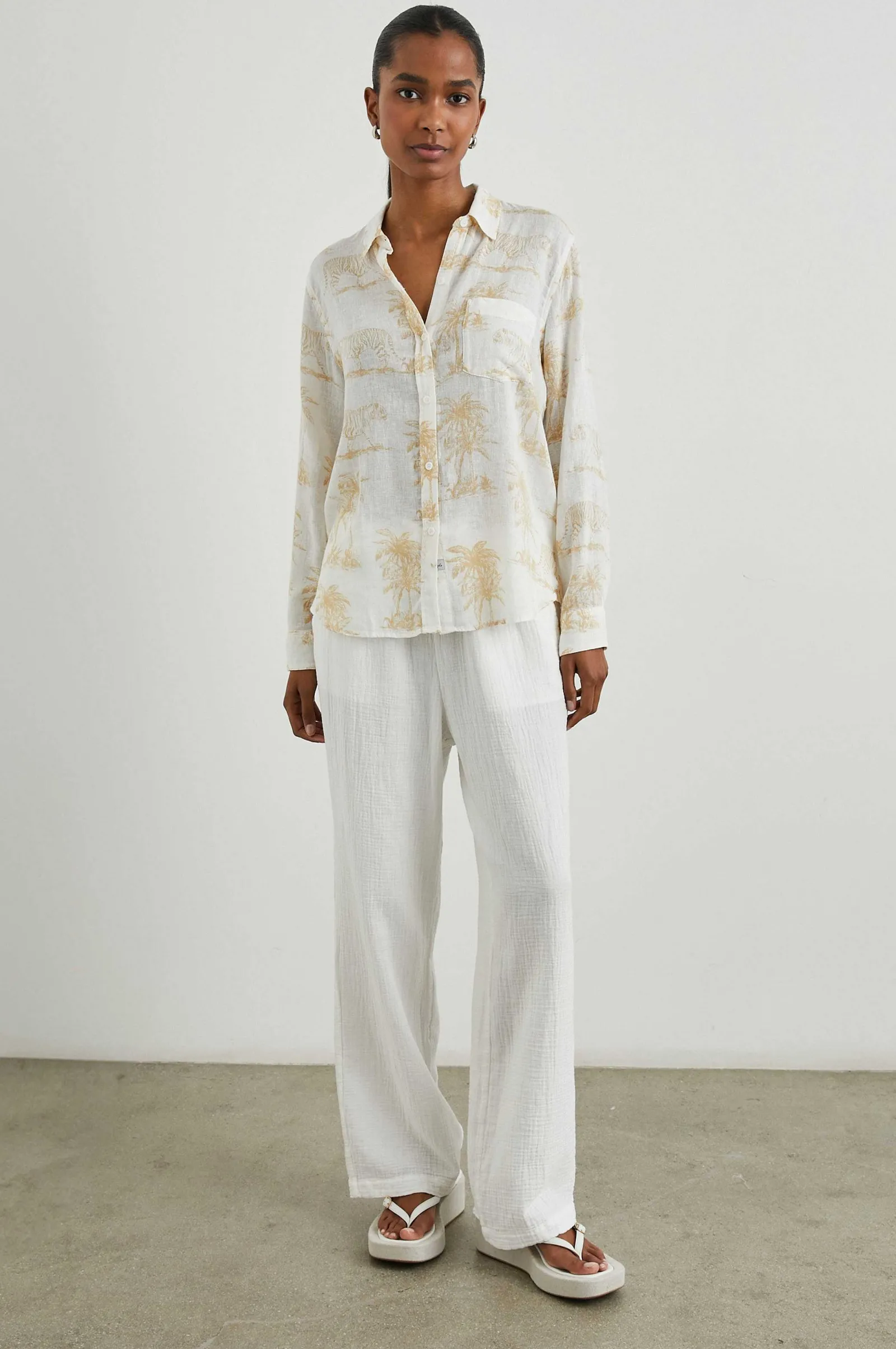 Vrouwen Rails Charli Shirt - Wilde Bengalen