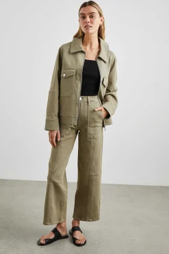 Vrouwen Rails Cheyenne Jas - Gewassen Olijf