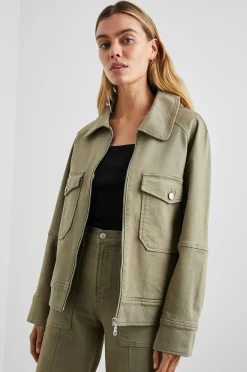 Vrouwen Rails Cheyenne Jas - Gewassen Olijf