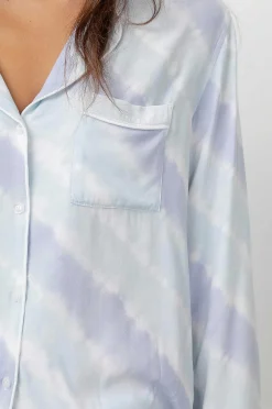 Vrouwen Rails Clara Pyjamaset - Cloud Mist Tie Dye
