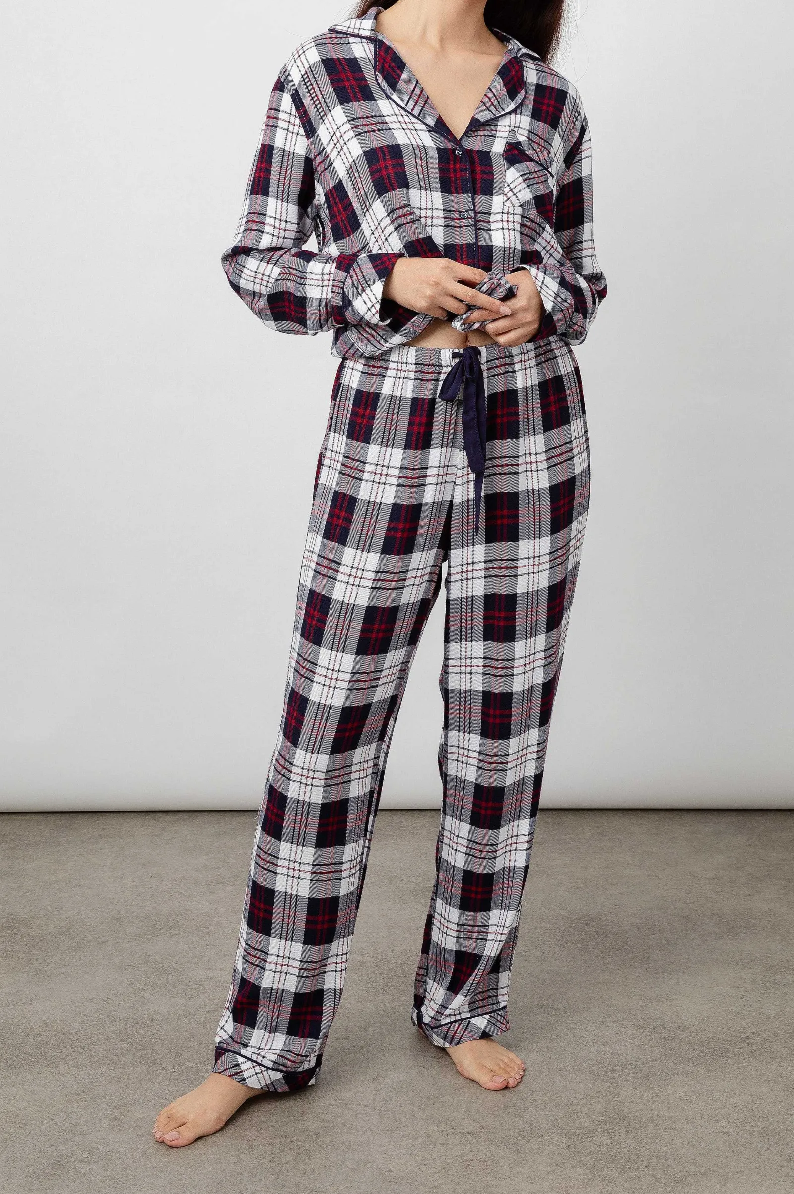 Vrouwen Rails Clara Pyjamaset - Sparren Zeeschuim Wit