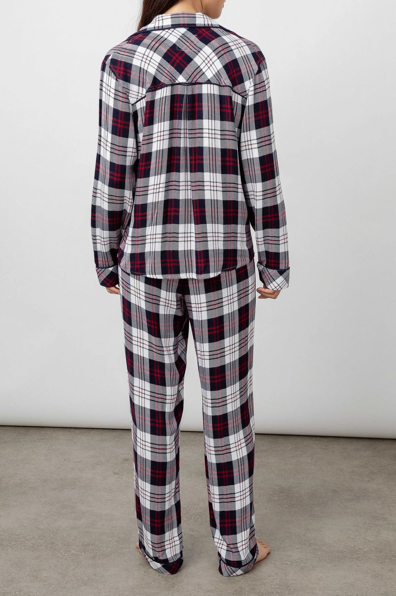 Vrouwen Rails Clara Pyjamaset - Sparren Zeeschuim Wit