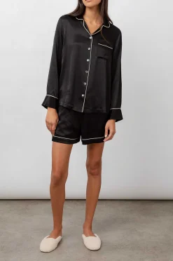 Vrouwen Rails Clarise Pyjamaset - Satijn Onyx Champagne