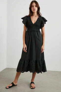 Vrouwen Rails Clementine Jurk - Zwart Oogje