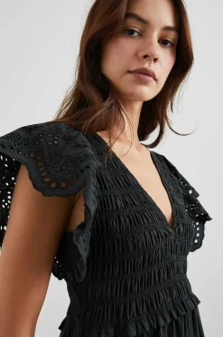 Vrouwen Rails Clementine Jurk - Zwart Oogje