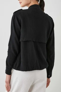Vrouwen Rails Collins Jas - Gaas Zwart