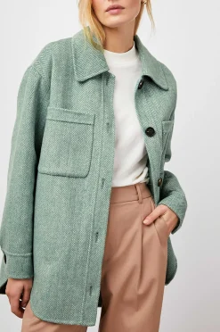 Vrouwen Rails Connie Shirtjas - Kelly Visgraat