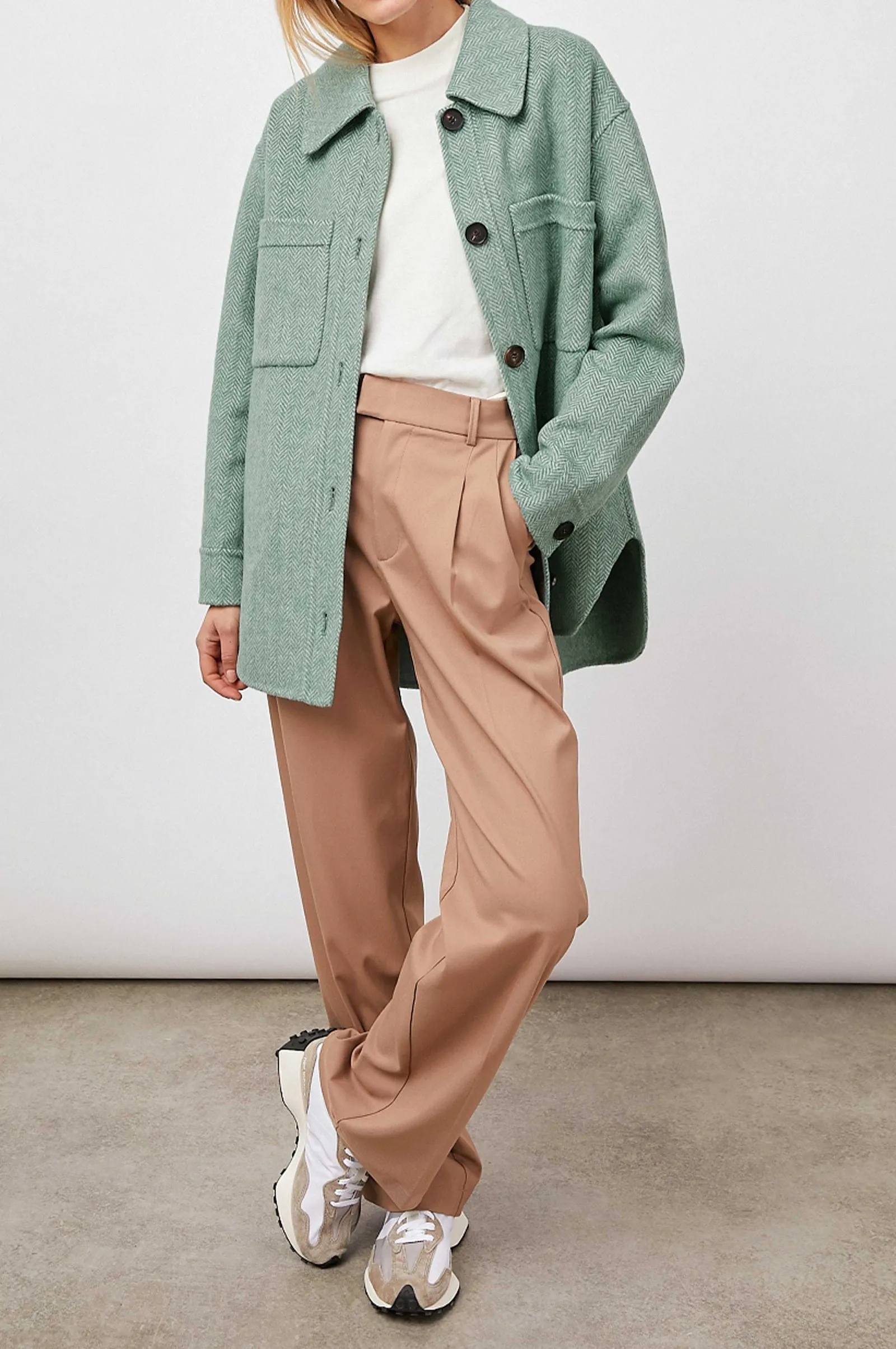 Vrouwen Rails Connie Shirtjas - Kelly Visgraat