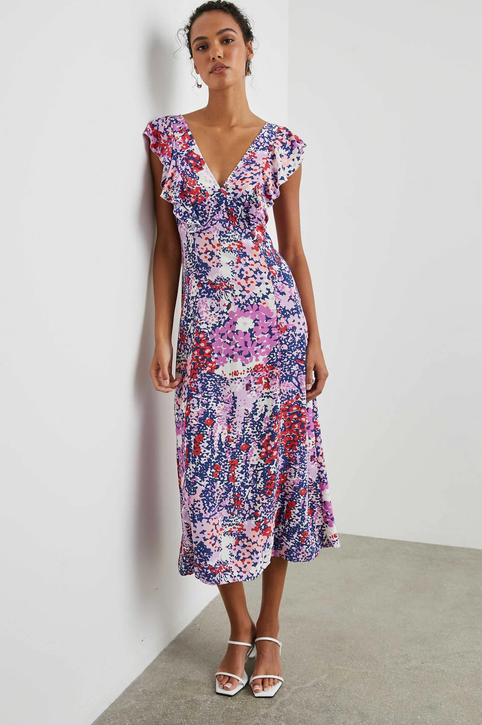 Vrouwen Rails Constance Jurk - Paarse Gardenia