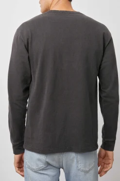 Heren Rails Cyd T-Shirt - Gewassen Zwart