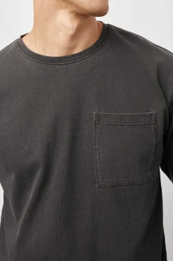 Heren Rails Cyd T-Shirt - Gewassen Zwart