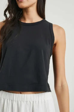 Vrouwen Rails De Boxy-Tank - Zwart