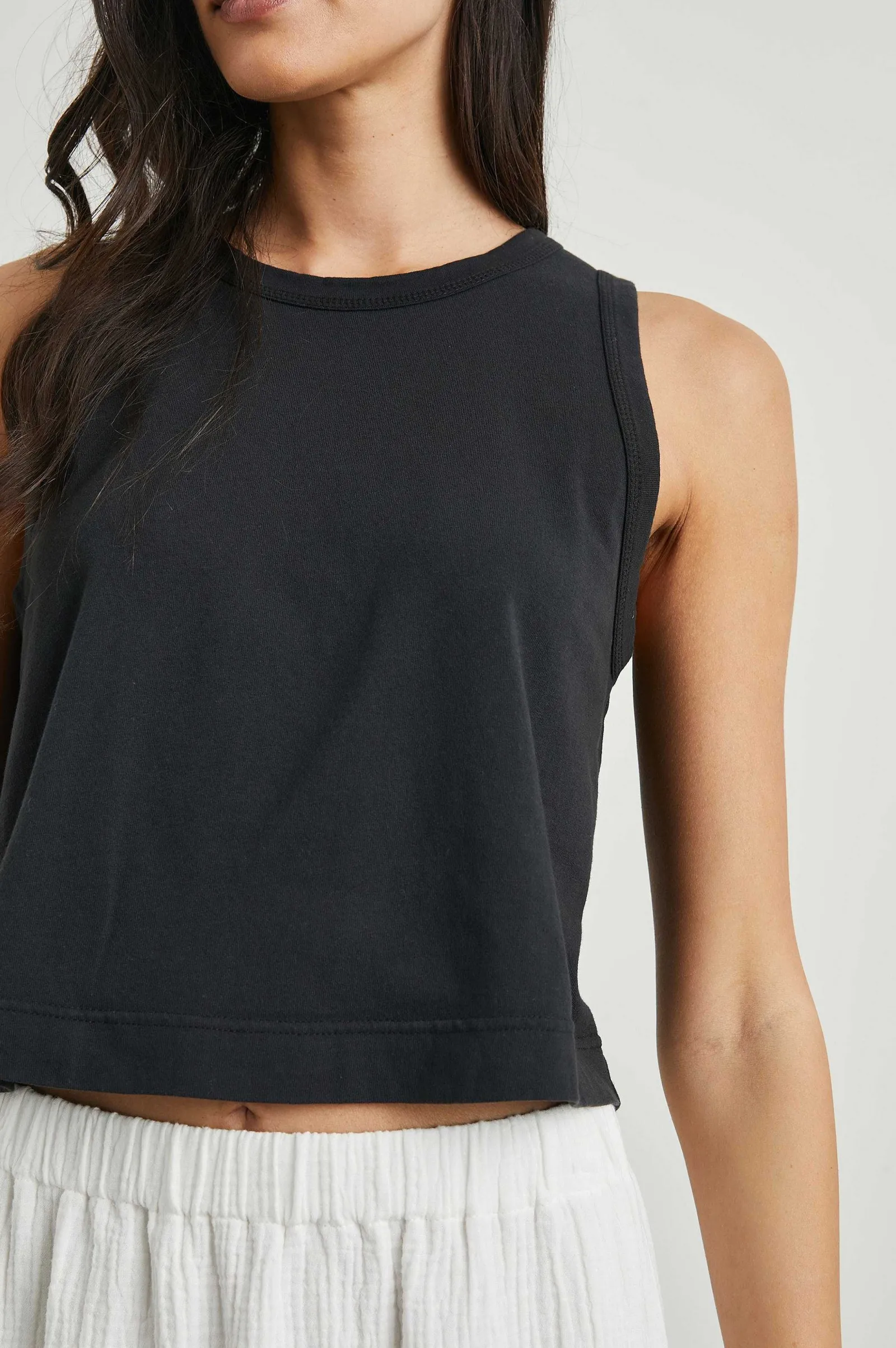 Vrouwen Rails De Boxy-Tank - Zwart