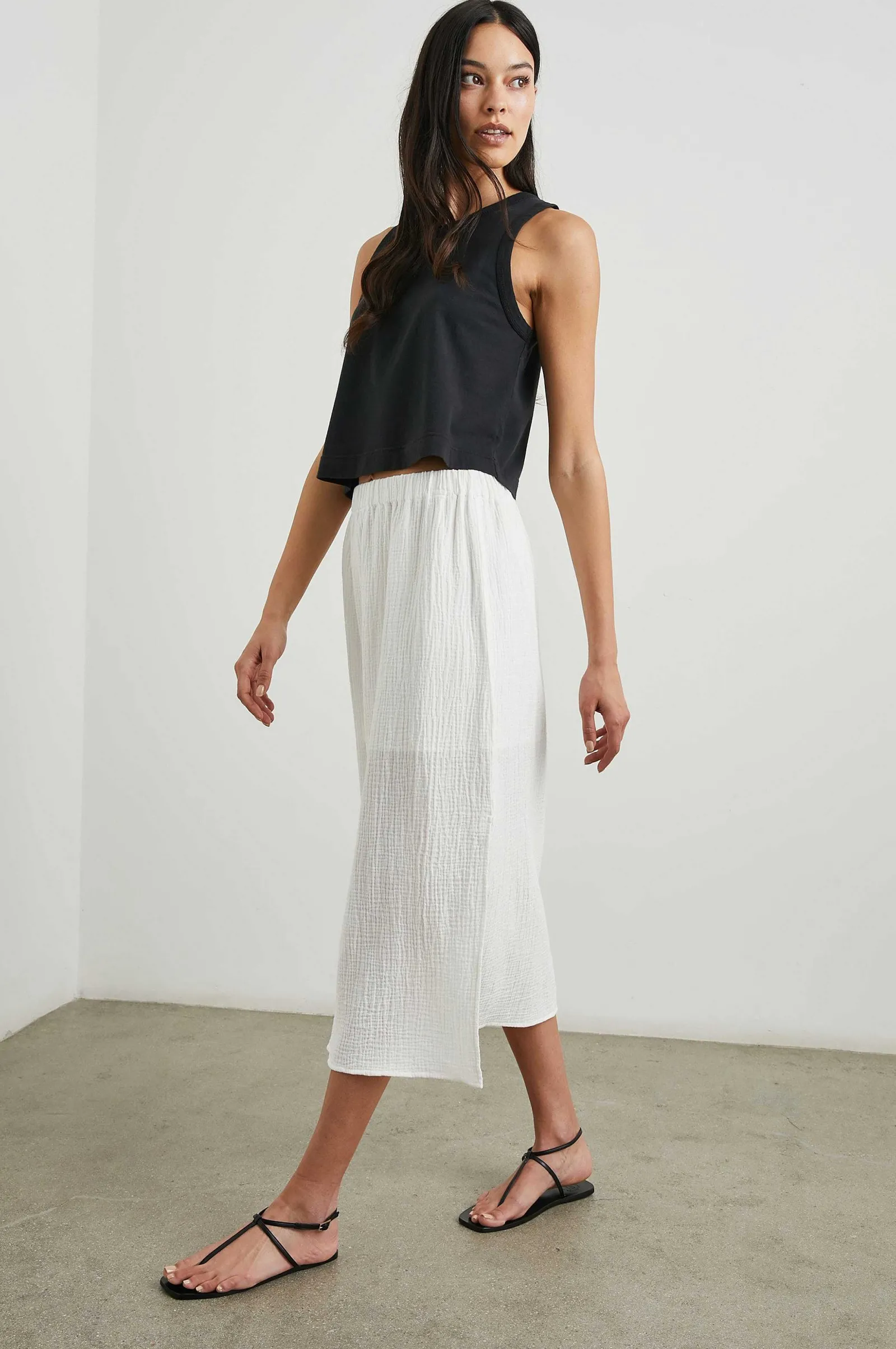 Vrouwen Rails De Boxy-Tank - Zwart