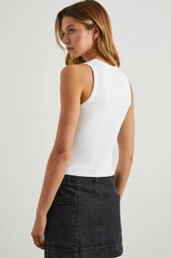 Vrouwen Rails De Racertank - Wit