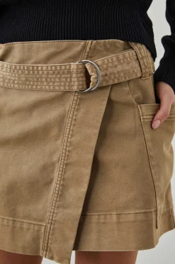 Vrouwen Rails Deanna Rok - Bruin Olijf