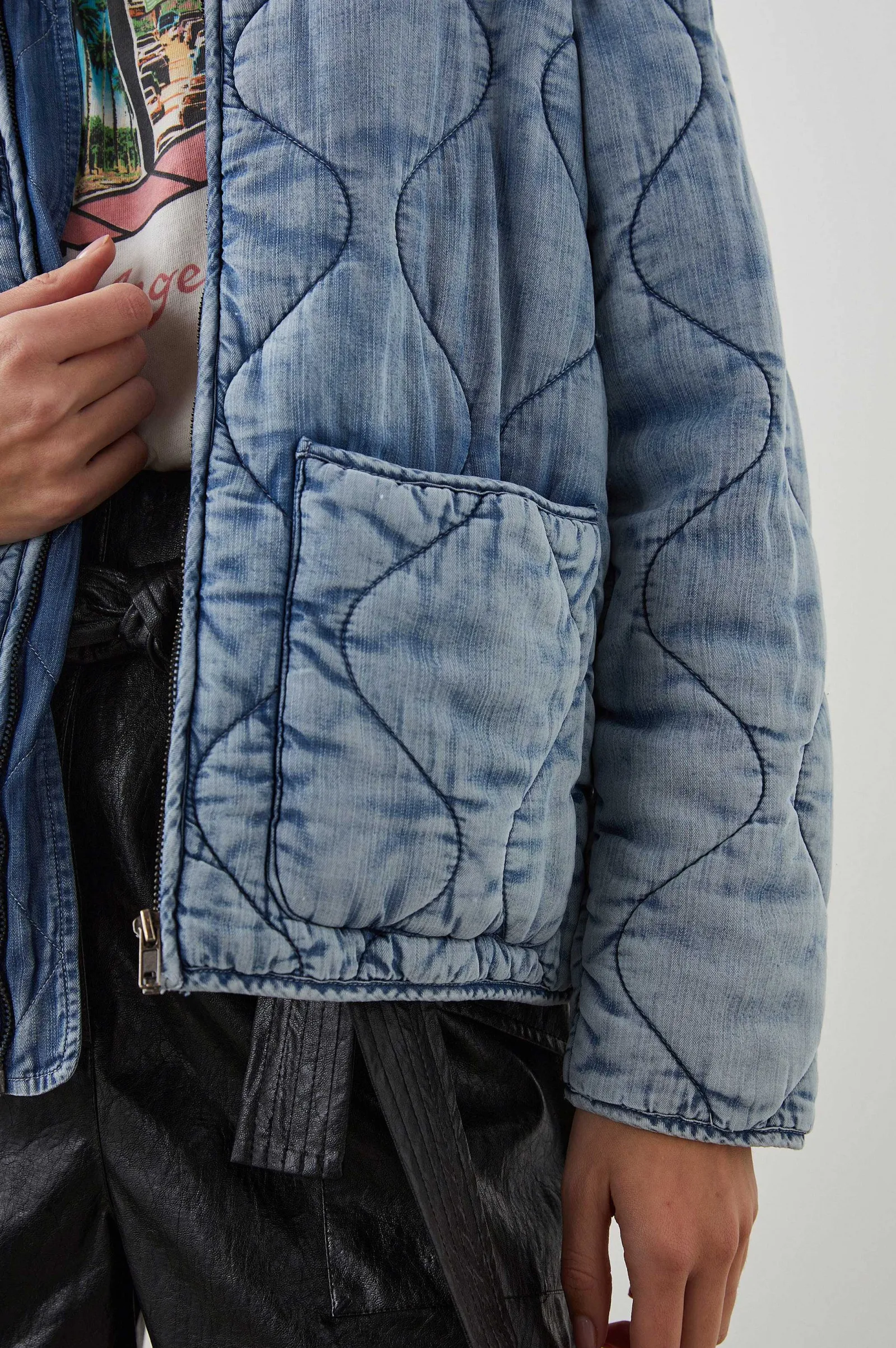 Vrouwen Rails Denver Jas - Med Vintage Cloud Wash