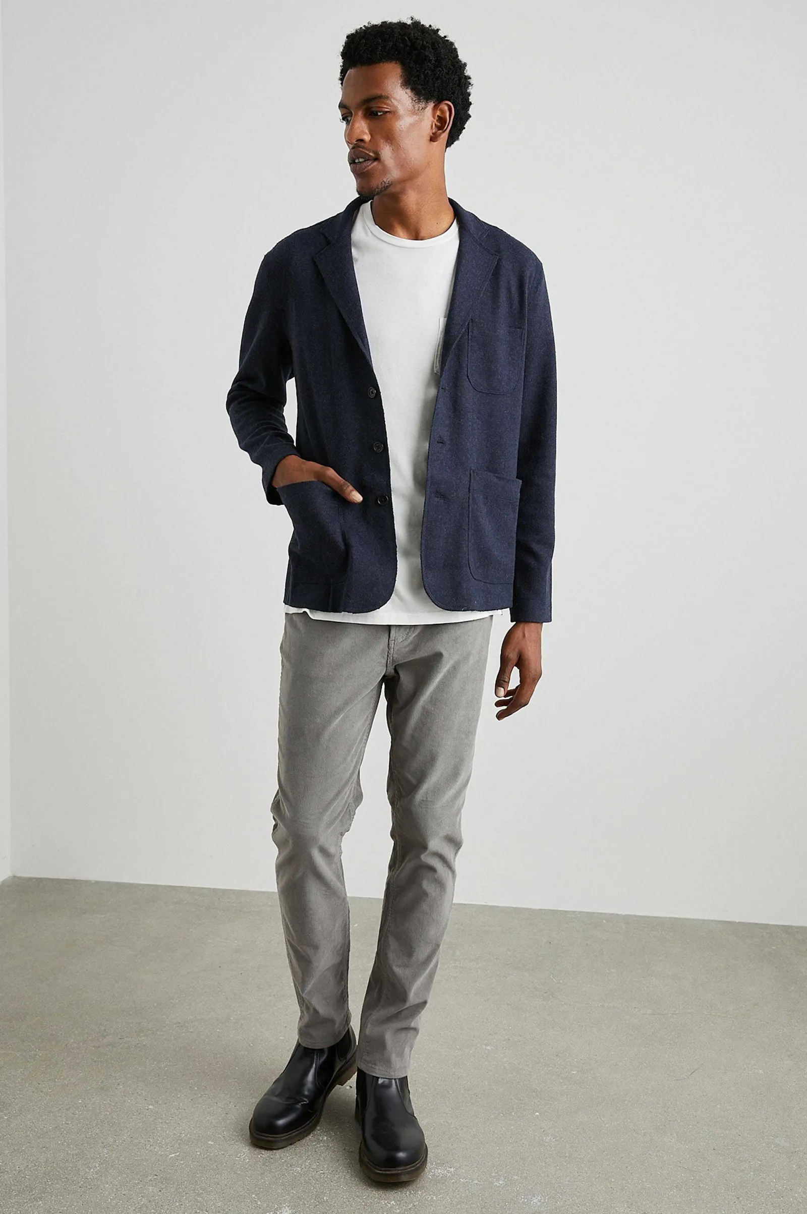 Heren Rails Dwight Blazer - Marine