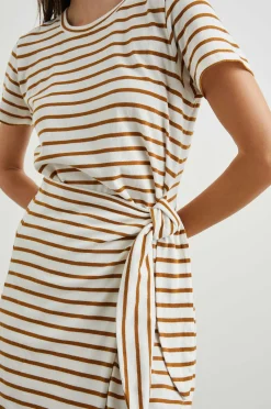 Vrouwen Rails Edie Jurk - Karmelstreep