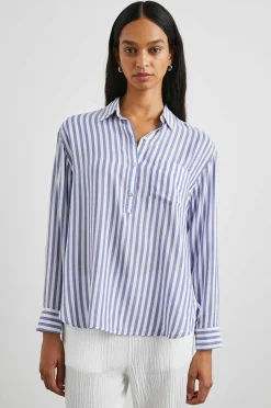 Vrouwen Rails Elle Overhemd - Blauw Witte Streep