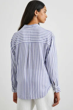 Vrouwen Rails Elle Overhemd - Blauw Witte Streep